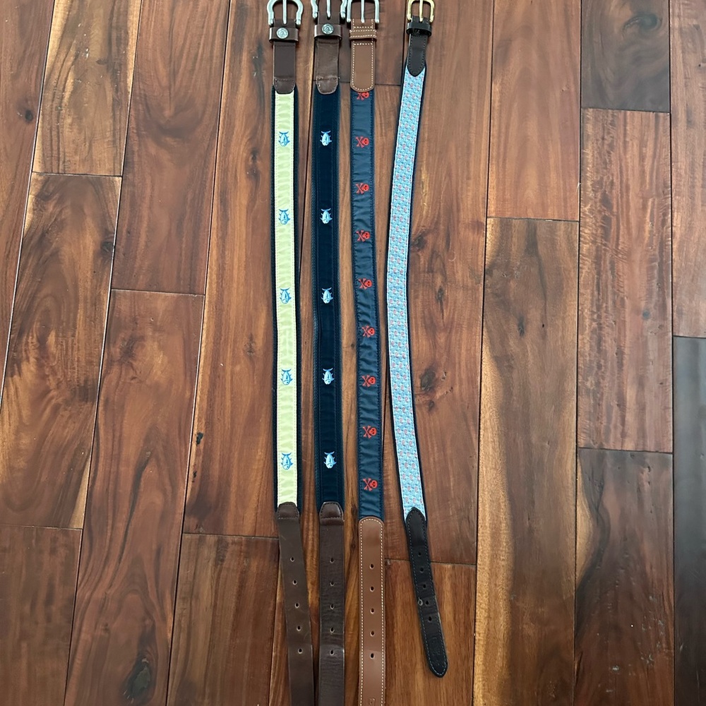 Souther Tide Vineyard Vines Belts